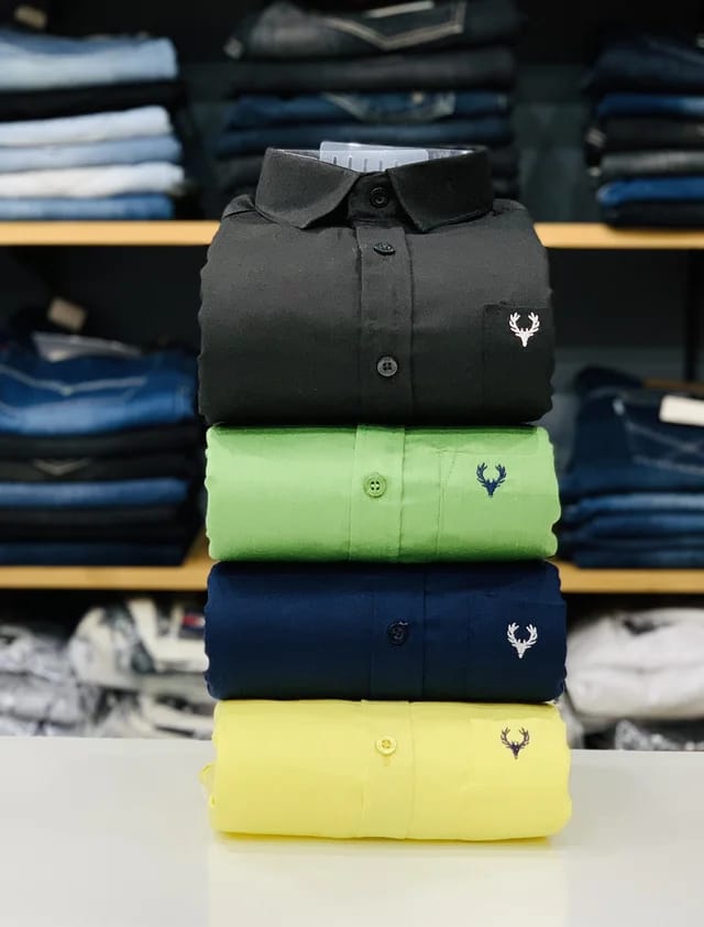 Allen Solly Shirts Combo Of 4 Pieces