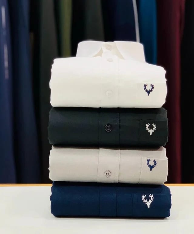 Allen Solly Combo Of 4 Shirts