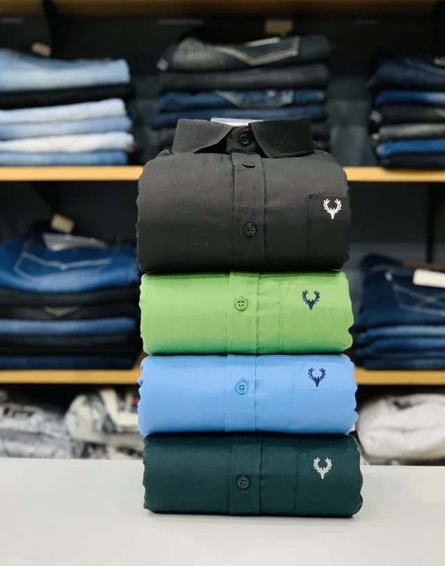 Allen Solly Combo Of 4 Shirts