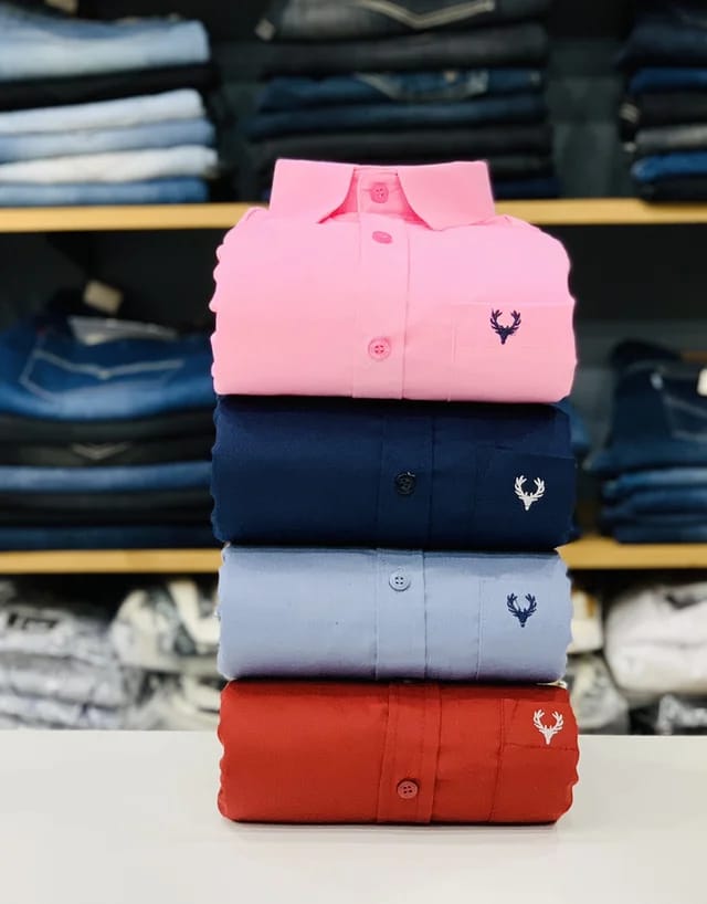 Allen Solly Combo Of 4 Shirts
