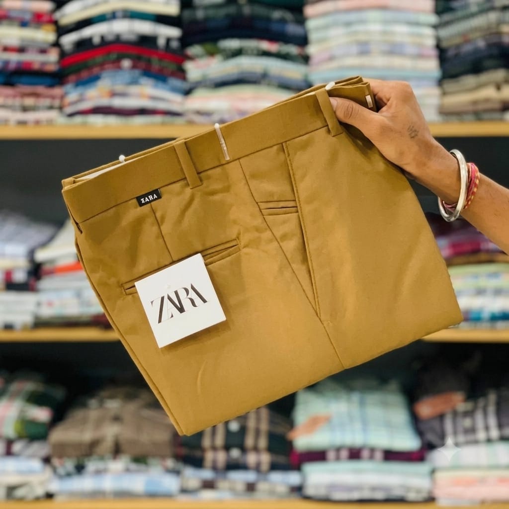 Zara Cotton Pant For Men's