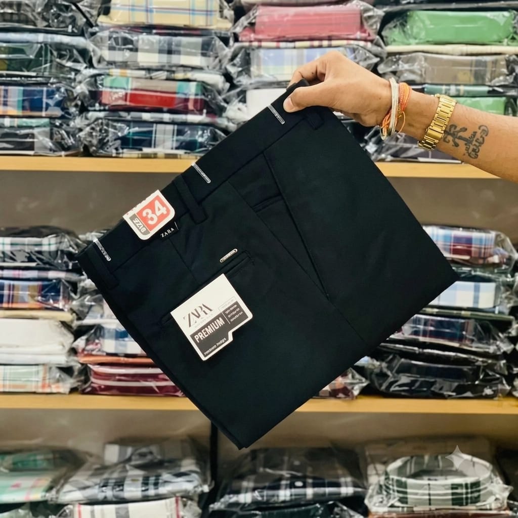 Zara Cotton Pant For Men's